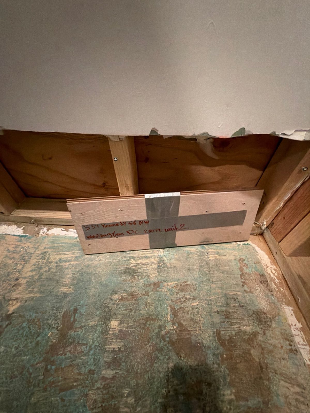 After photo: completed water damage restoration in Washington, DC — Restoration Doctor project documentation
