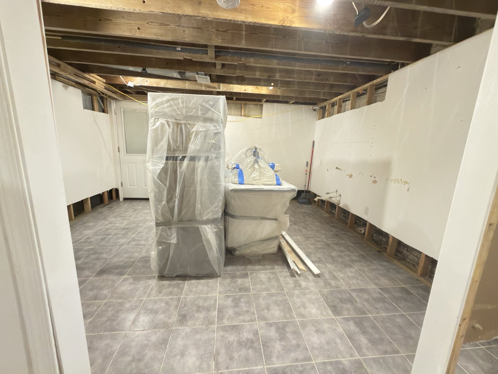 After photo: completed water damage restoration in Washington, DC — Restoration Doctor project documentation