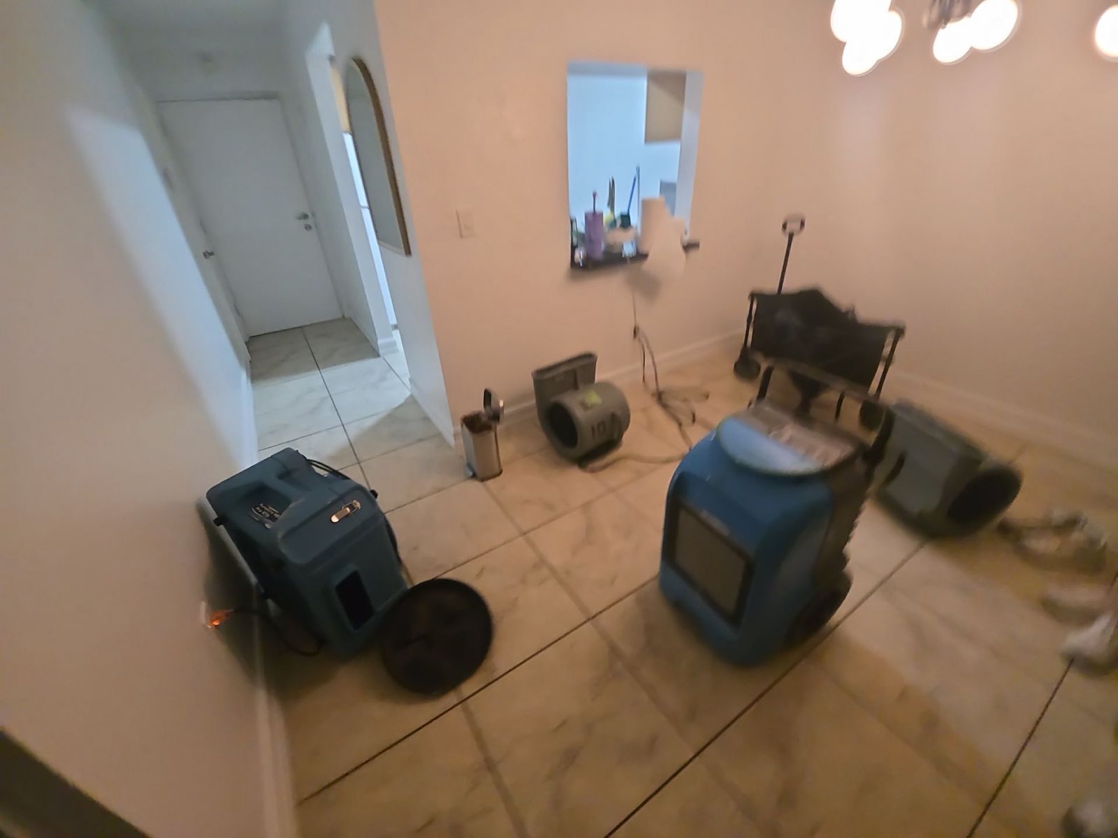 Before photo: water damage restoration project in Miami, FL — documented initial conditions by Restoration Doctor