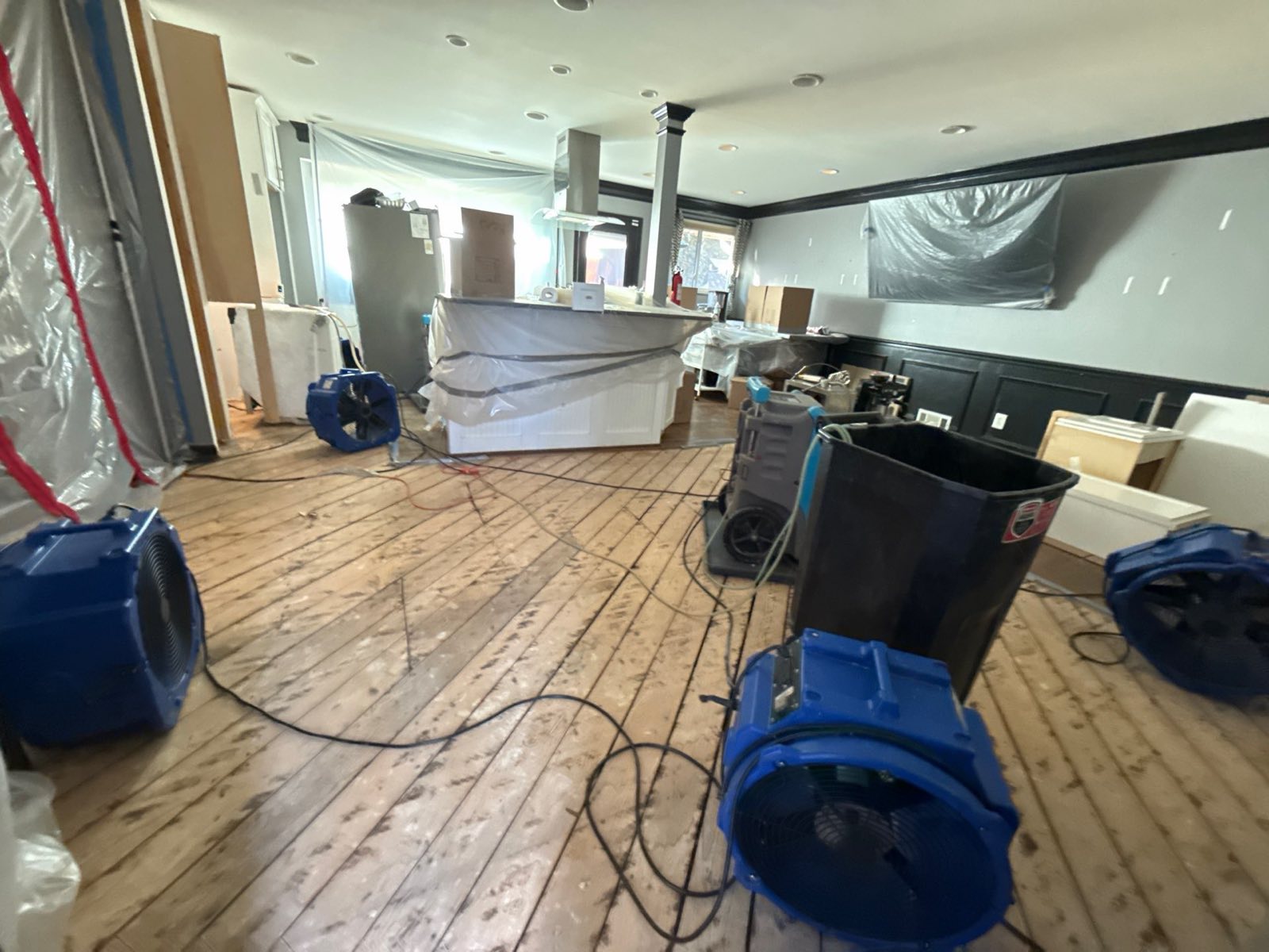 After photo: completed water damage restoration in Fairfax, VA — Restoration Doctor project documentation