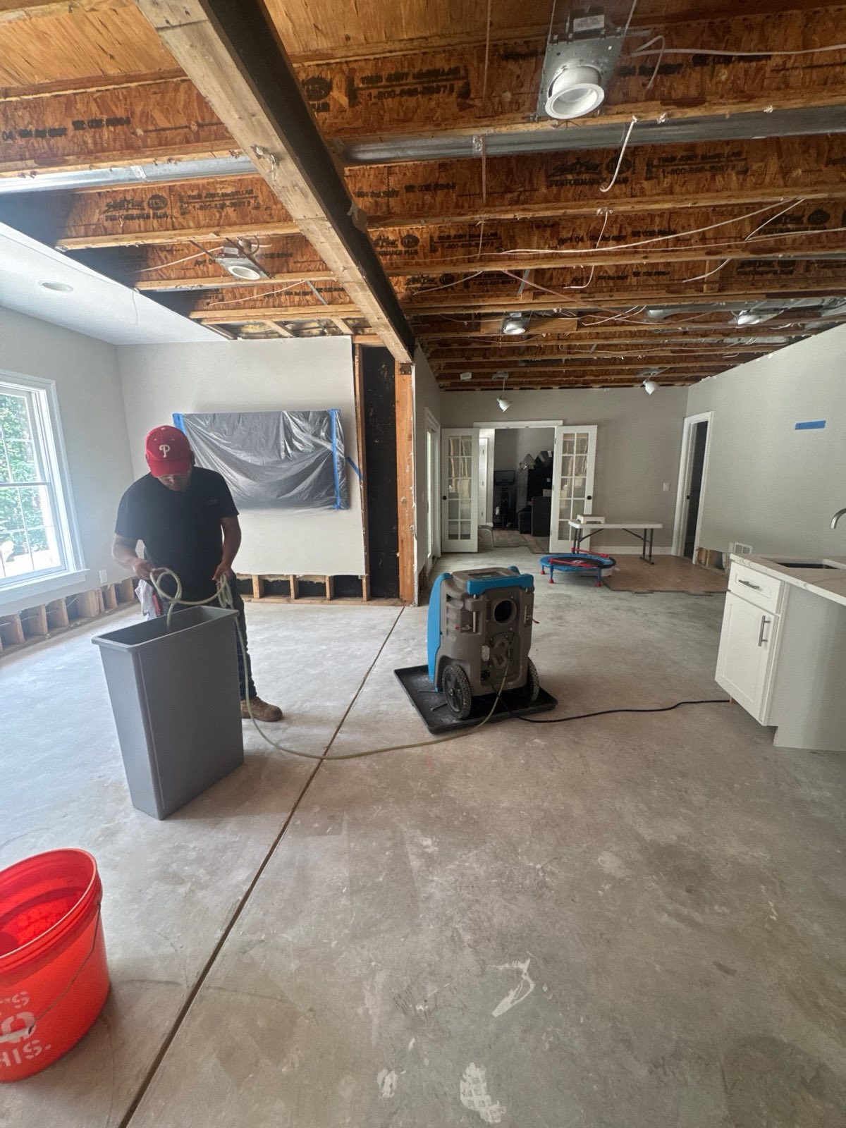 After photo: completed water damage restoration in Oakton, VA — Restoration Doctor project documentation