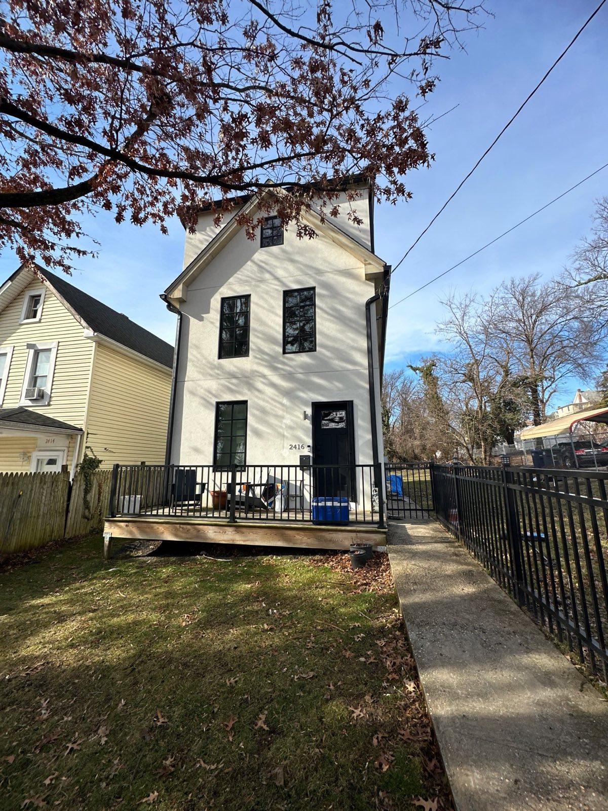 Before photo: water damage restoration project in Washington, DC — documented initial conditions by Restoration Doctor