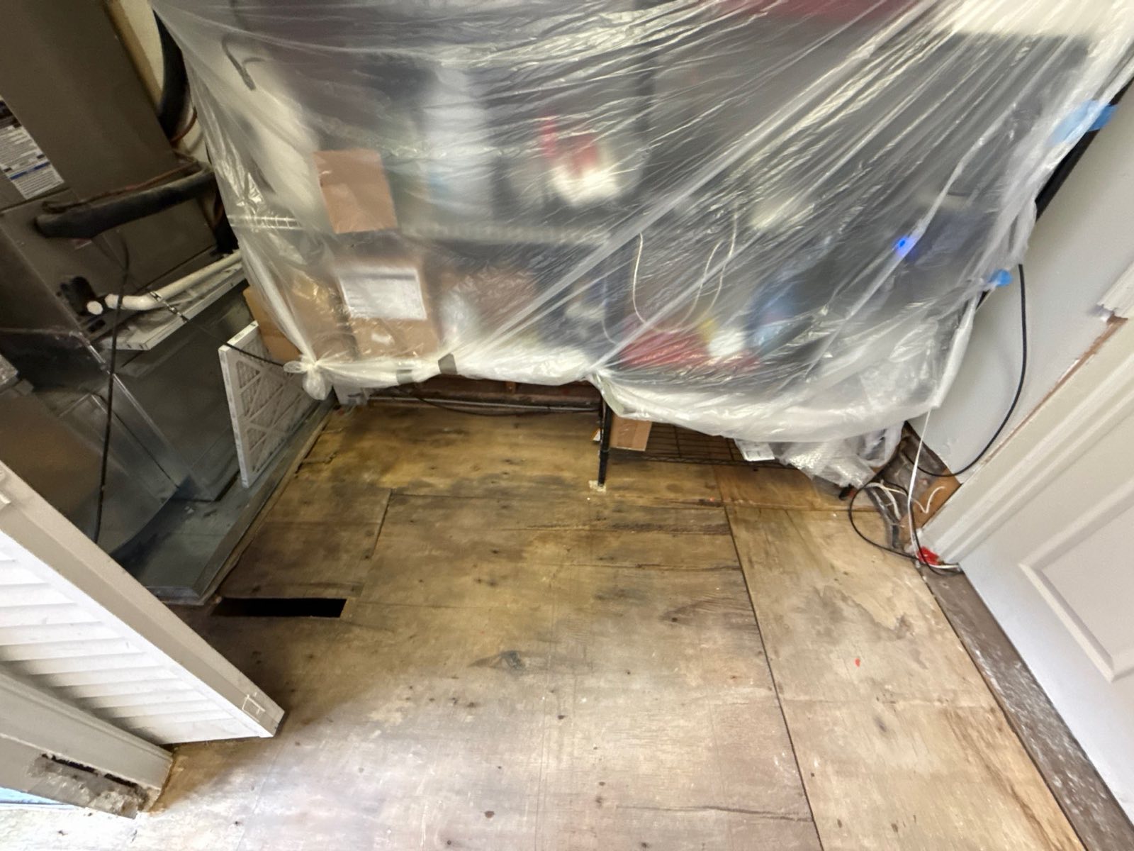 After photo: completed water damage restoration in Washington, DC — Restoration Doctor project documentation