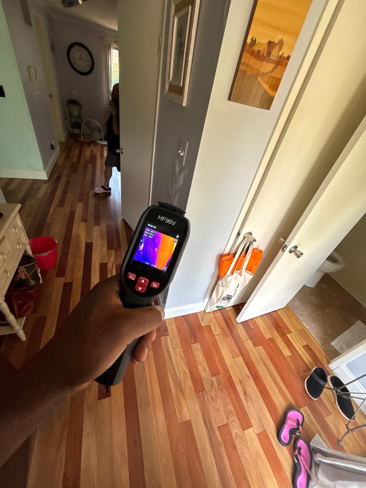 Before photo: water damage restoration project in Gaithersburg, MD — documented initial conditions by Restoration Doctor