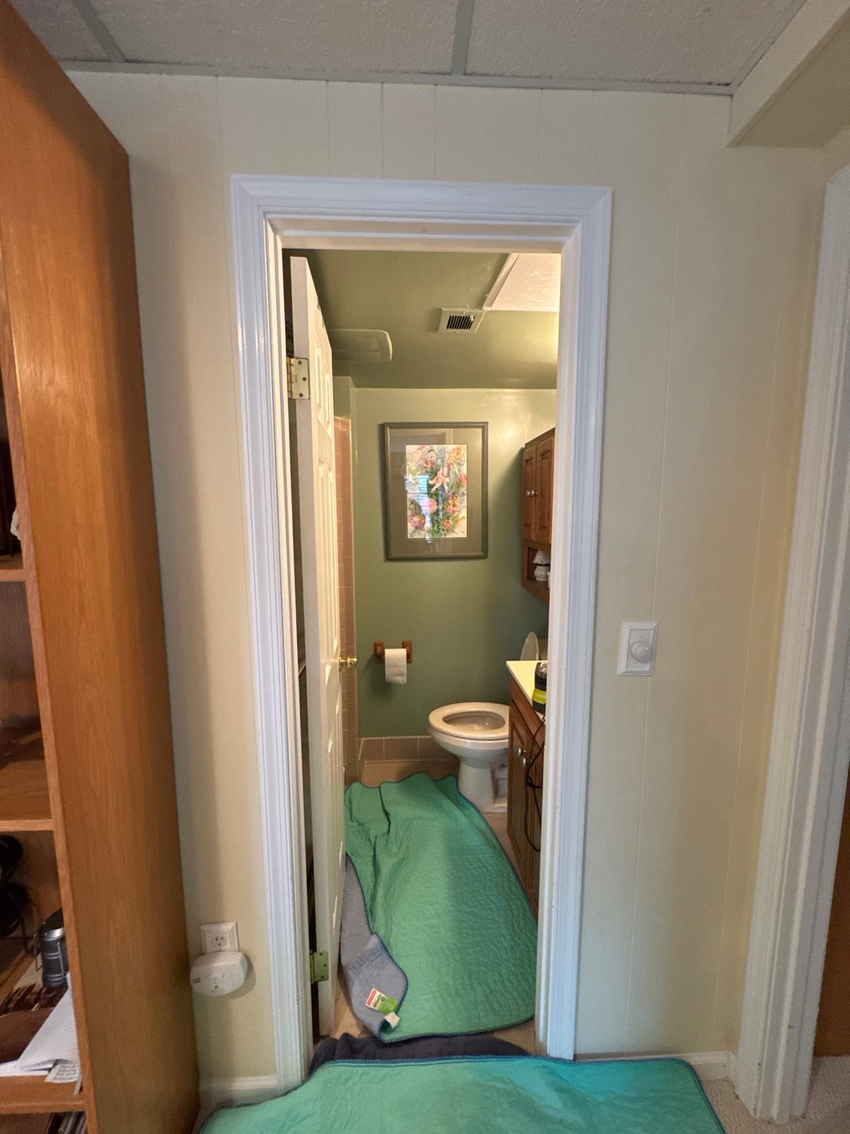 Before photo: water damage restoration project in Silver Spring, MD — documented initial conditions by Restoration Doctor