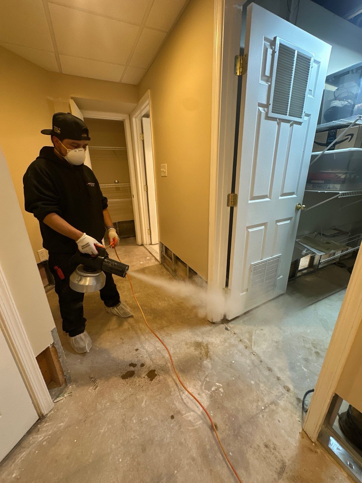 After photo: completed water damage restoration in Upper Marlboro, MD — Restoration Doctor project documentation