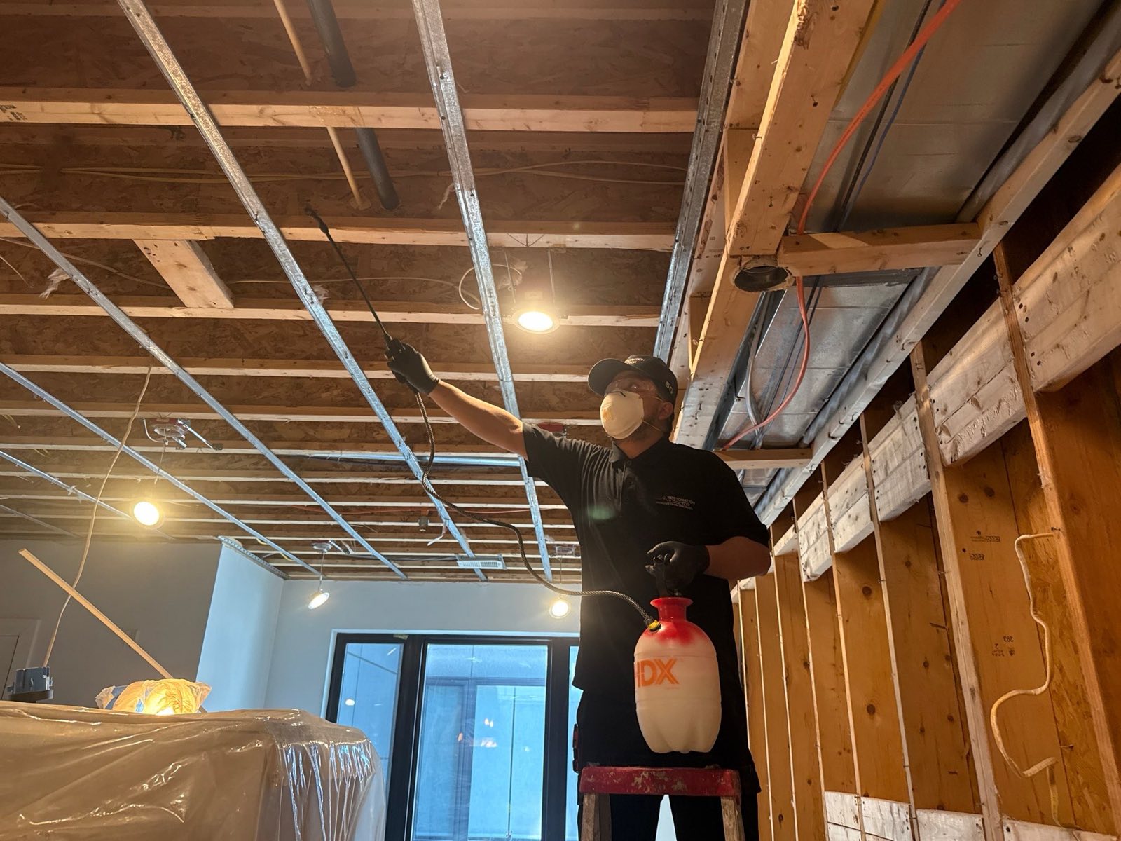After photo: completed water damage restoration in Washington, DC — Restoration Doctor project documentation