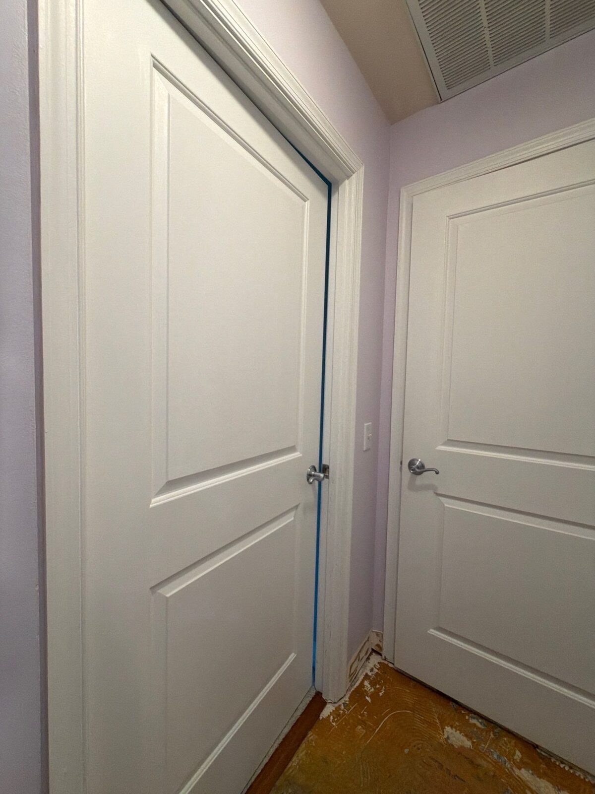dried and cleared hallway after water damage restoration, Arlington VA