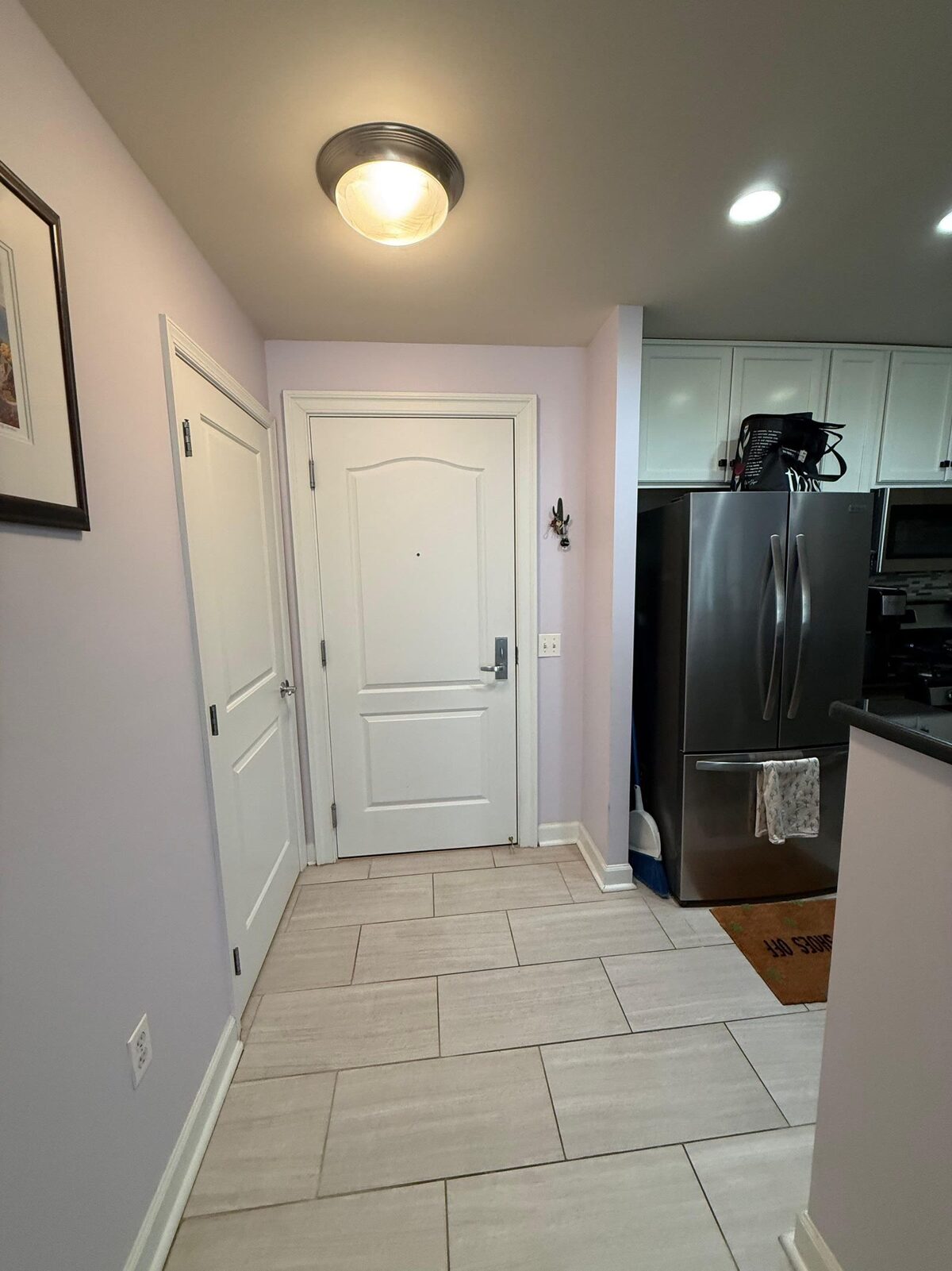 clean dry hallway after structural drying completed, Arlington VA