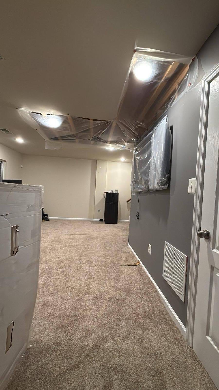 After photo: completed water damage restoration in Lorton, VA — Restoration Doctor project documentation
