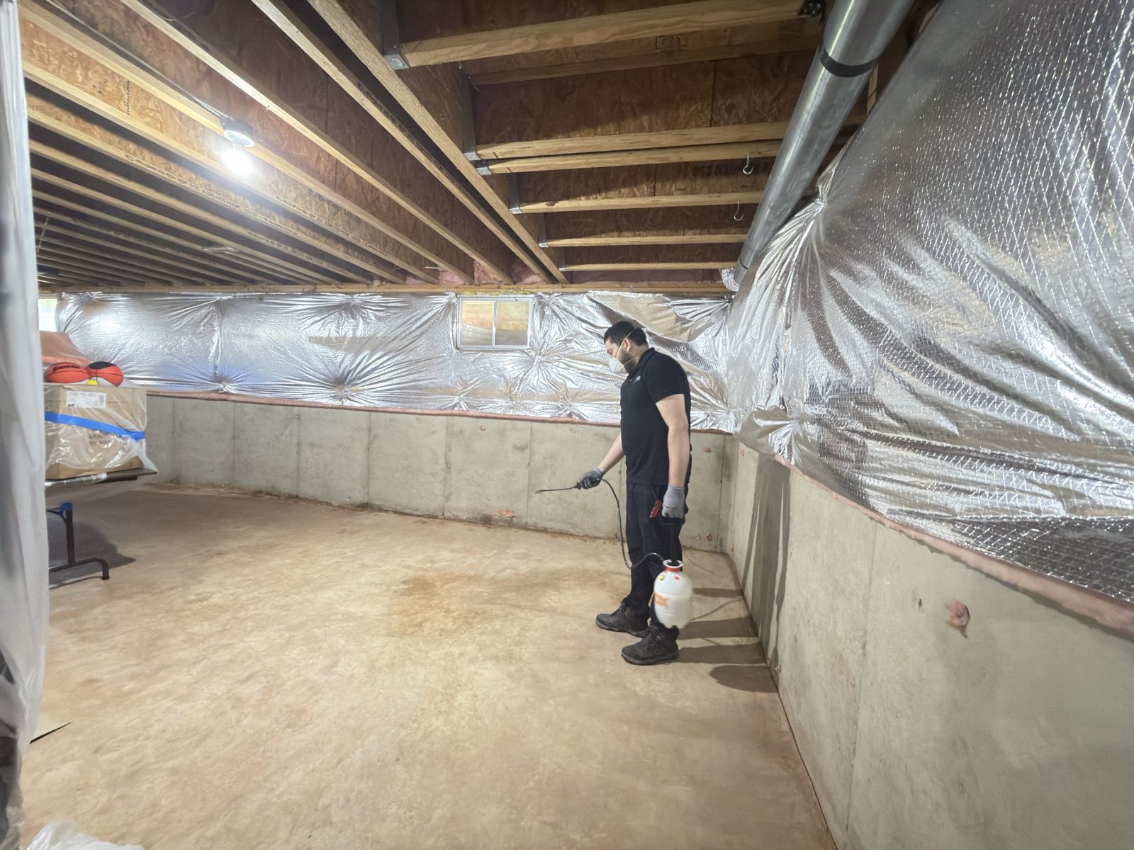 After photo: completed water damage restoration in Manassas, VA — Restoration Doctor project documentation
