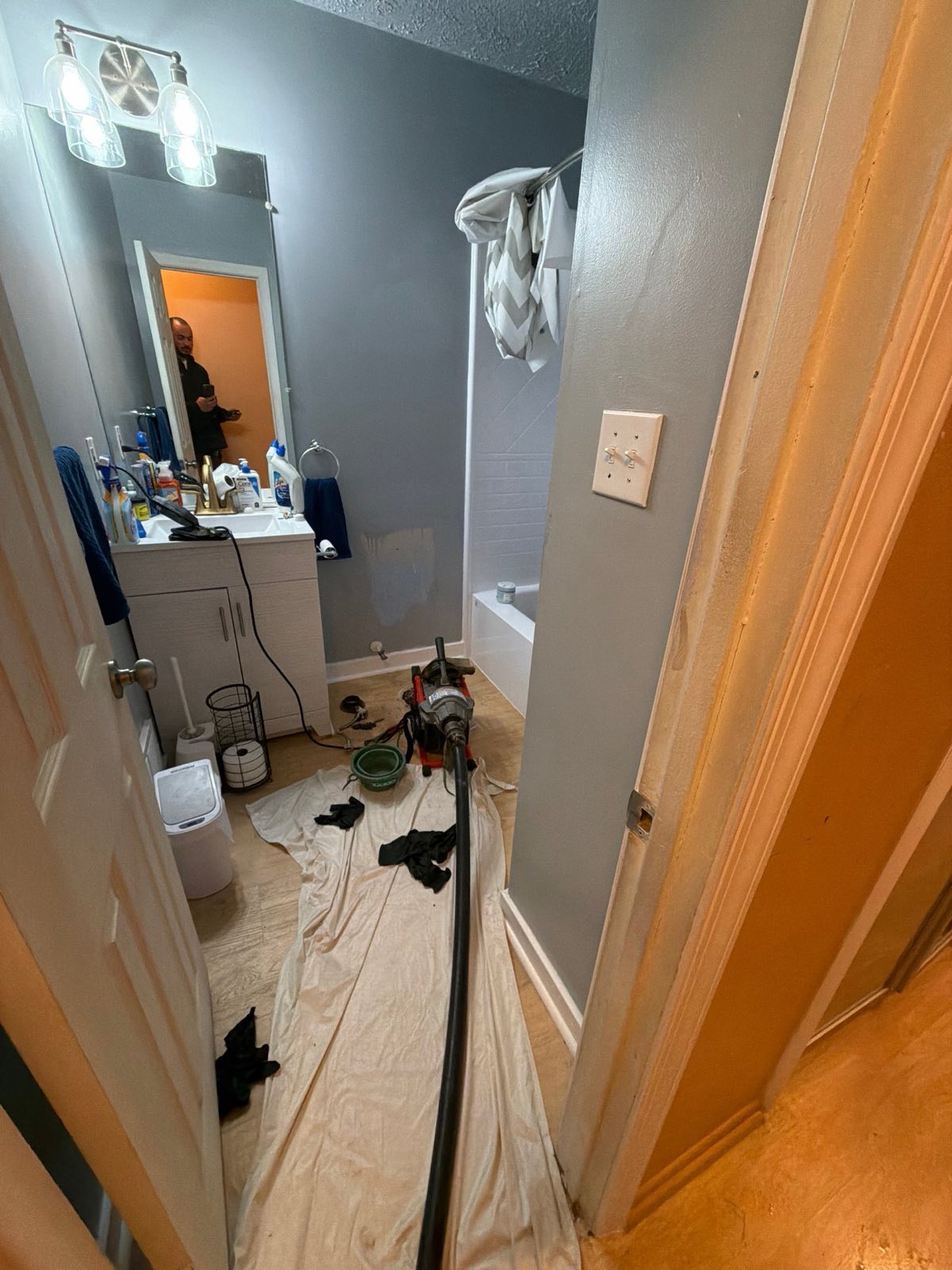 Before photo: water damage restoration project in Upper Marlboro, MD — documented initial conditions by Restoration Doctor