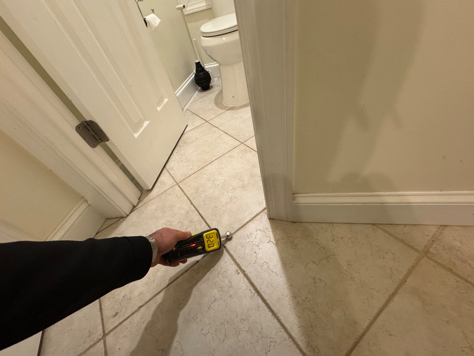 Before photo: water damage restoration project in Vienna, VA — documented initial conditions by Restoration Doctor