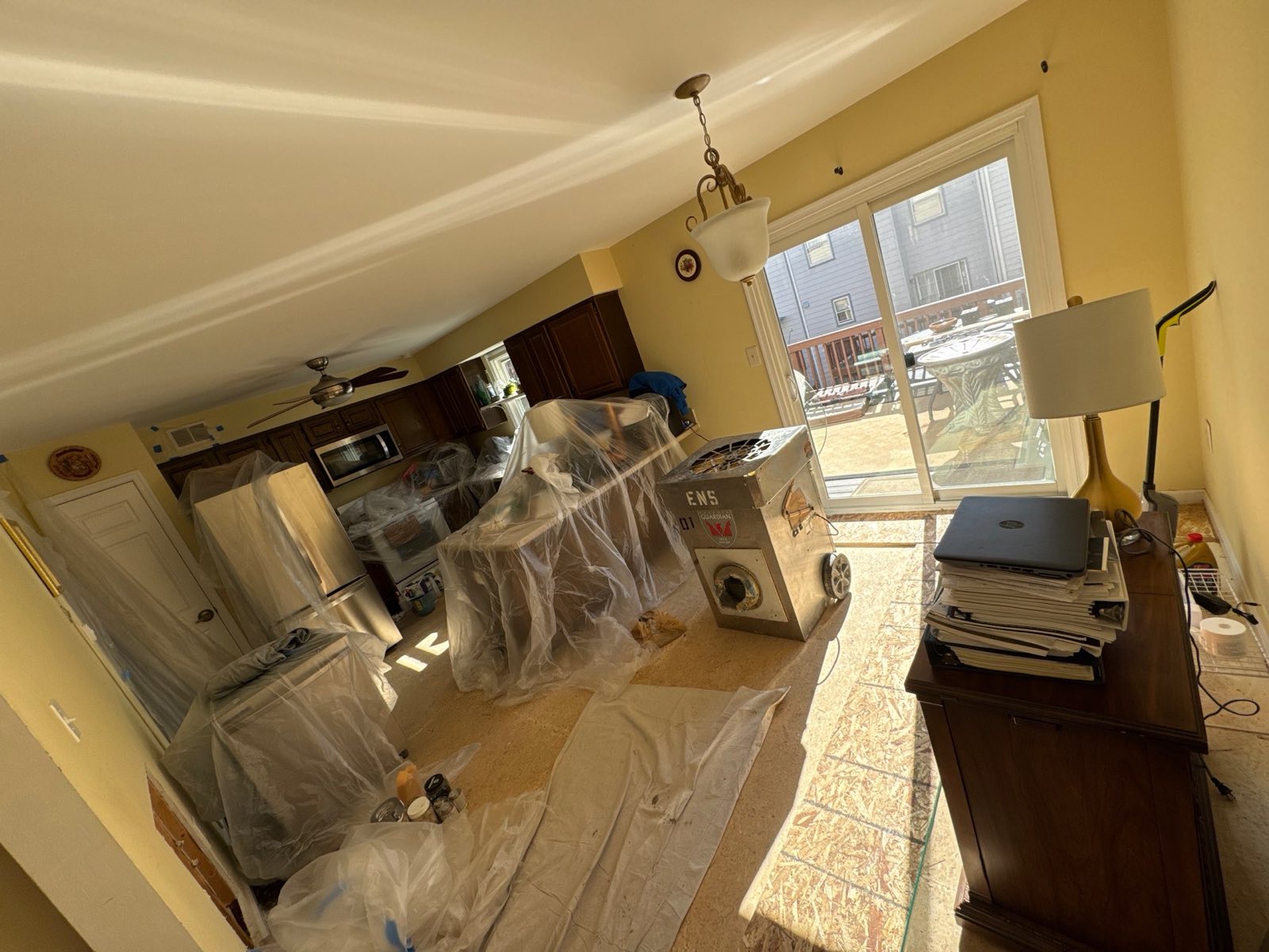 Before photo: water damage restoration project in Alexandria , VA — documented initial conditions by Restoration Doctor