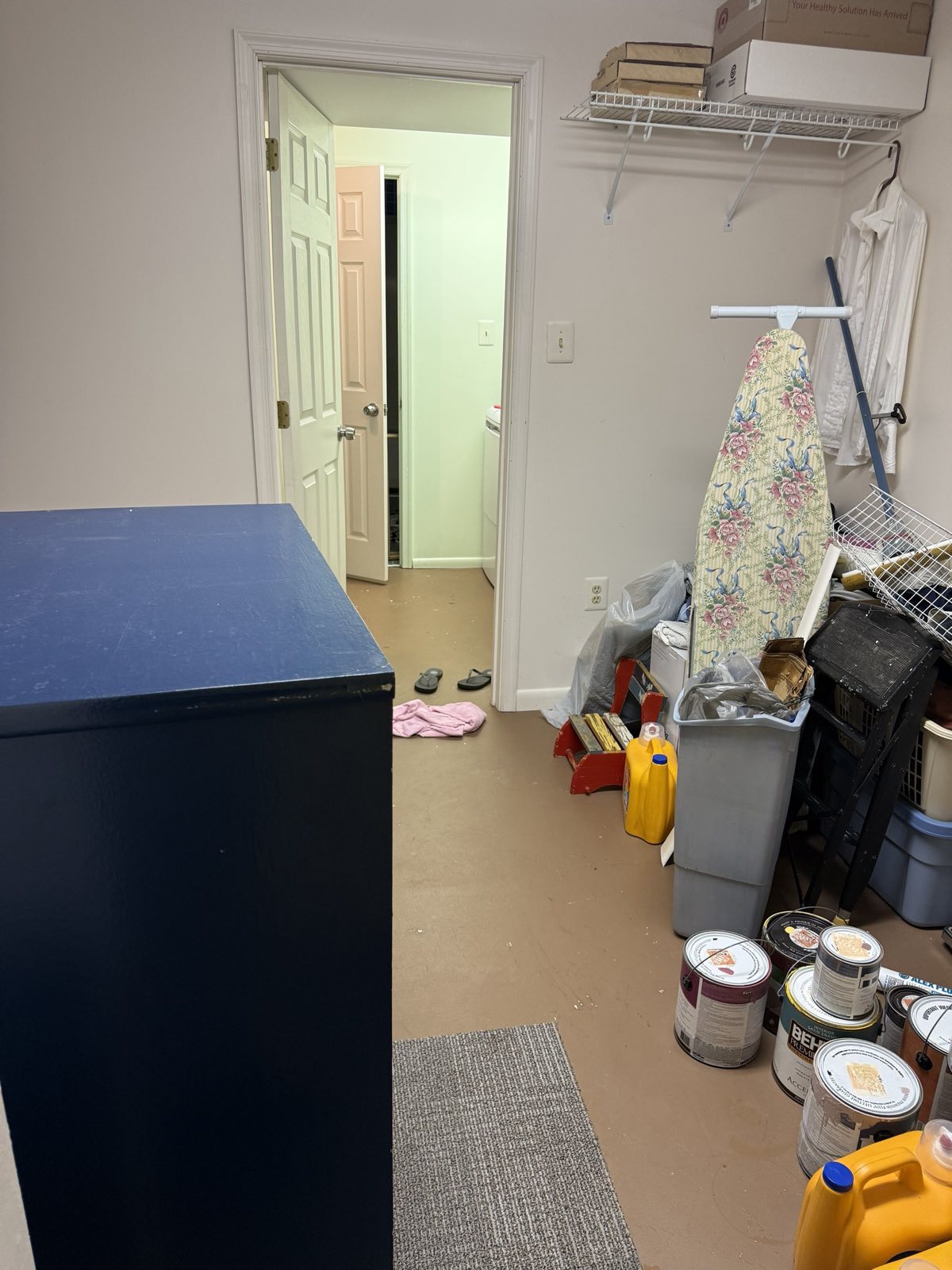 Before photo: water damage restoration project in Centerville, VA — documented initial conditions by Restoration Doctor