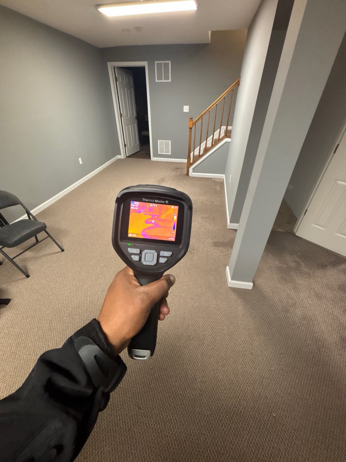 Before photo: water damage restoration project in Potomac, MD — documented initial conditions by Restoration Doctor