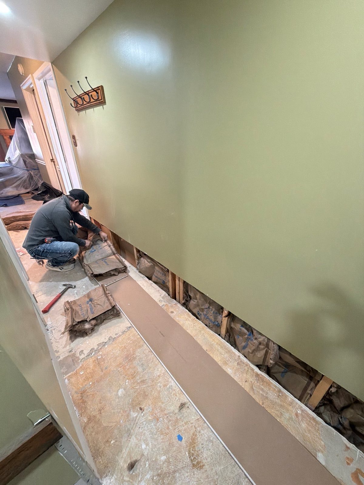 After photo: completed water damage restoration in McLean, VA — Restoration Doctor project documentation