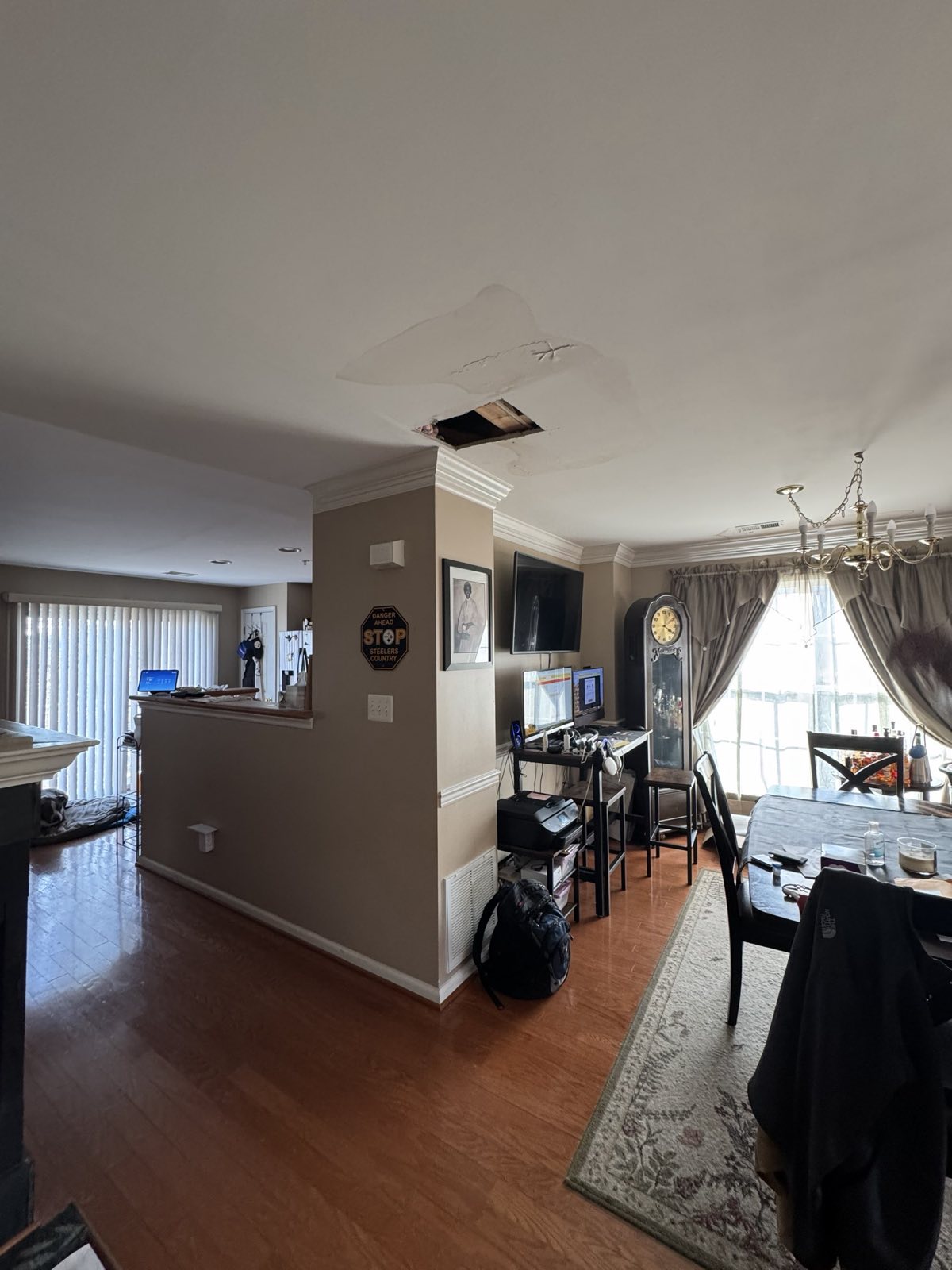 Before photo: water damage restoration project in Woodbridge, VA — documented initial conditions by Restoration Doctor